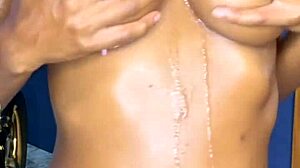 damn this cute colombian puta shakes ass and masturbates so hot