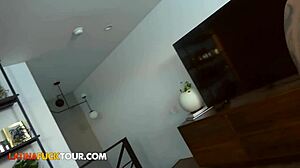 big ass latina teen sluts deepthroat and ride cock pov in rough threesome!