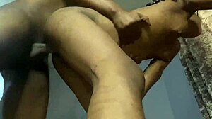 petite black babe in fishnets begs for deep pussy pounding