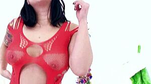 unwrap kimmy lee's christmas pov deepthroat on huge cock cumswallow!