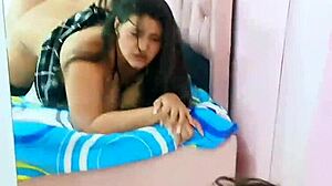 hermanastra universitaria con brackets bbw es follada duro por malcriada despues de clases