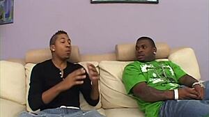 Jasmine Byrne bends over craving every inch of throbbing black monster cock deepthroating wildly