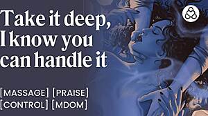 my hotwife drips from fingering orgasm in oiled massage roleplay with hubby