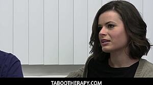 tabootherapy hits hard as hot brunette dharma jones fucks elias cash with milf doctor aaliyah love