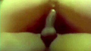 Hottie Fingers Swollen Pussy Before Riding Massive Black Cock Hard