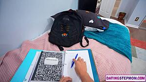 um curvy stepmom rachael wants to watch stepson jerk his cock