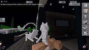 intense balcony bang with shy roblox girl in public outdoor sex