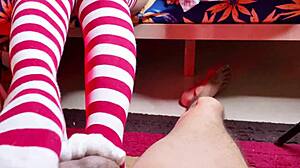 Quick sucking then horny Indian best friend pussy pounding cowgirl style