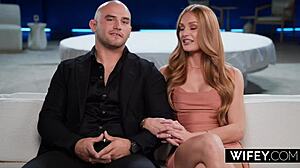 Jessi Rae devours every inch of Jason Luv's massive BBC!