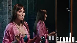 Tricking nearsighted stepmom lexi luna with pov petite tit blowjob