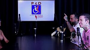 Alice Vasconcelos Teases in Sheer Red During Playful Porn Cast Brazil Interview Part 3