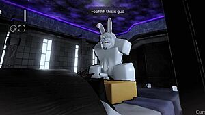 A cute bunny ladyboy gets bred deep in intimate shemale sex.