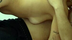 stepdaughter eagerly sucks stepdad until his hot cum blasts her face in homemade pov