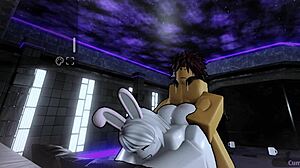 A cute bunny ladyboy gets bred deep in intimate shemale sex.