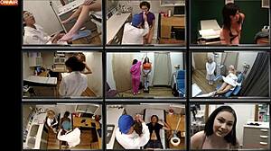 What Happens In Channy Crossfire's Backstage Latex Fetish Exam With Toys?