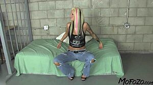 slim amateur babe deepthroats monster cock then takes sloppy facial first time ever 💦😈