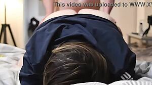 BIG ASS STEPMOM BENT OVER FOR DADDY'S ROUGH DOGGY POUNDING QUICKIE!