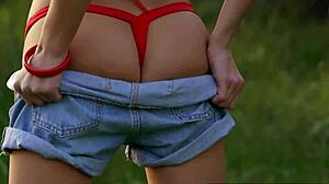 feeling so exposed and sexy as nude ukrainian emily rises in sunlight