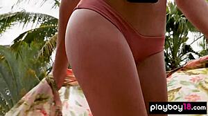 wanna see katherinne sofia strip her natural petite body outdoors?