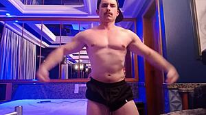 Student's burning lust blows trainer mid-workout