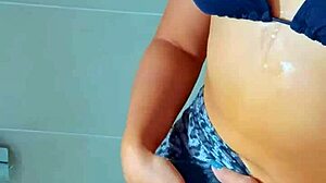 those beautiful tanned latina girls showering after beach looks so steamy and fun 😏🌊