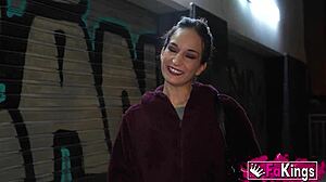 ever seen a big dick rookie like rebeka rock debut at 35 rough?