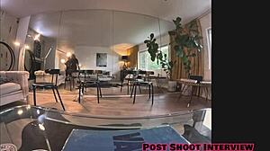 What Happens In Channy Crossfire's Backstage Latex Fetish Exam With Toys?