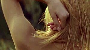 feeling so exposed and sexy as nude ukrainian emily rises in sunlight