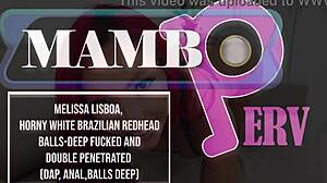 Melissa Lisboa Takes Balls-Deep DAP BBC Monster Cock ATM Rimming