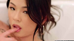 tushyraw 18+ lulu's tight ass gapes from oiled double stretch