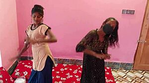 hanif pounds sumona and popy khatun in wild desi threesome 😍🍆 two hot girls one guy