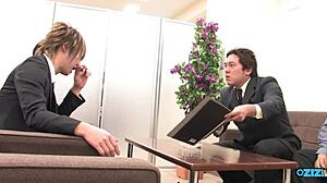 Bitch Bows Deep for Cum-Filled Mouth Before Her Nasty Blowbang Assault