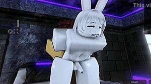 A cute bunny ladyboy gets bred deep in intimate shemale sex.