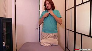 Bondage Handjob Tease with Avery Brooks