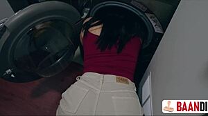 stuck here and my friend fucks my pussy hard, damn!