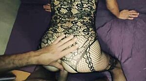 husband and buddy pound wife's tight ass and pussy rough homemade pov