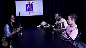 Alice Vasconcelos Teases in Sheer Red During Playful Porn Cast Brazil Interview Part 3