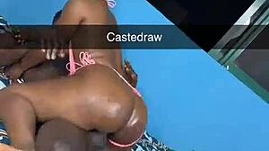 Her Bubble Butt Perfect for Riding