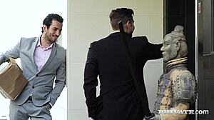 Alexa Tomas yields ass pussy to two dominating cocks in hardcore 3some