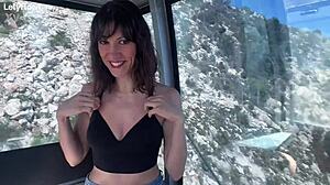 Ever fingered your ass to mouth in a cable car?