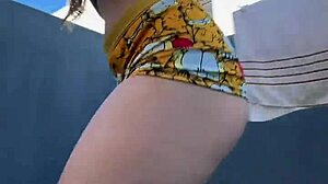 a hottie's early morning routine unfolds