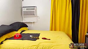 Slim Brunette Riley Jacob Bent Over For Doggystyle Pounding And Jizz Facial By Rome Major