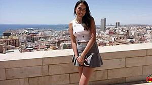 german scout picks up latina kitty love for casting couch pounding with monster cock cumshot