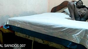 Bahia favela hottie stripped rough for full wet cock ride