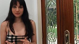 little latina liv wild reunites with retired professor for bent over doggystyle creampie and cowgirl riding