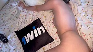 Cute Little 18+ Hottie Teases Tits Fingering To Climax