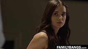 Stepfather Fixes Things By Fucking Petite Gia Paige Hard!