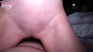 seth brogan pounds river lynn's big pussy lips in taboo creampie