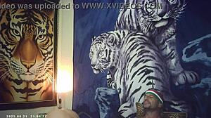 i couldn't resist sucking that italian pound machine's huge dick backstage