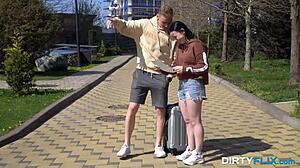 Nerdy Sara Rich Rides Cock Loud in Dirty Flix